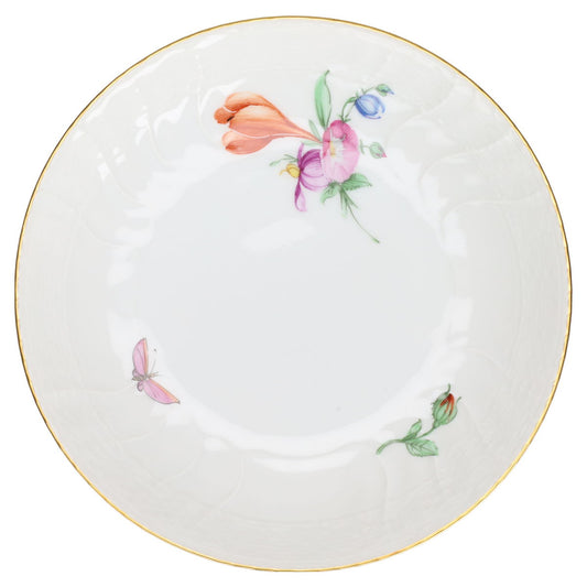 Untertasse für Kaffee Motiv Krokus Orange