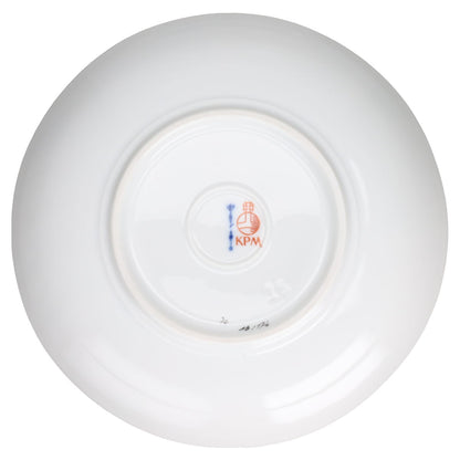 Untertasse für Kaffee Motiv Blüte pink