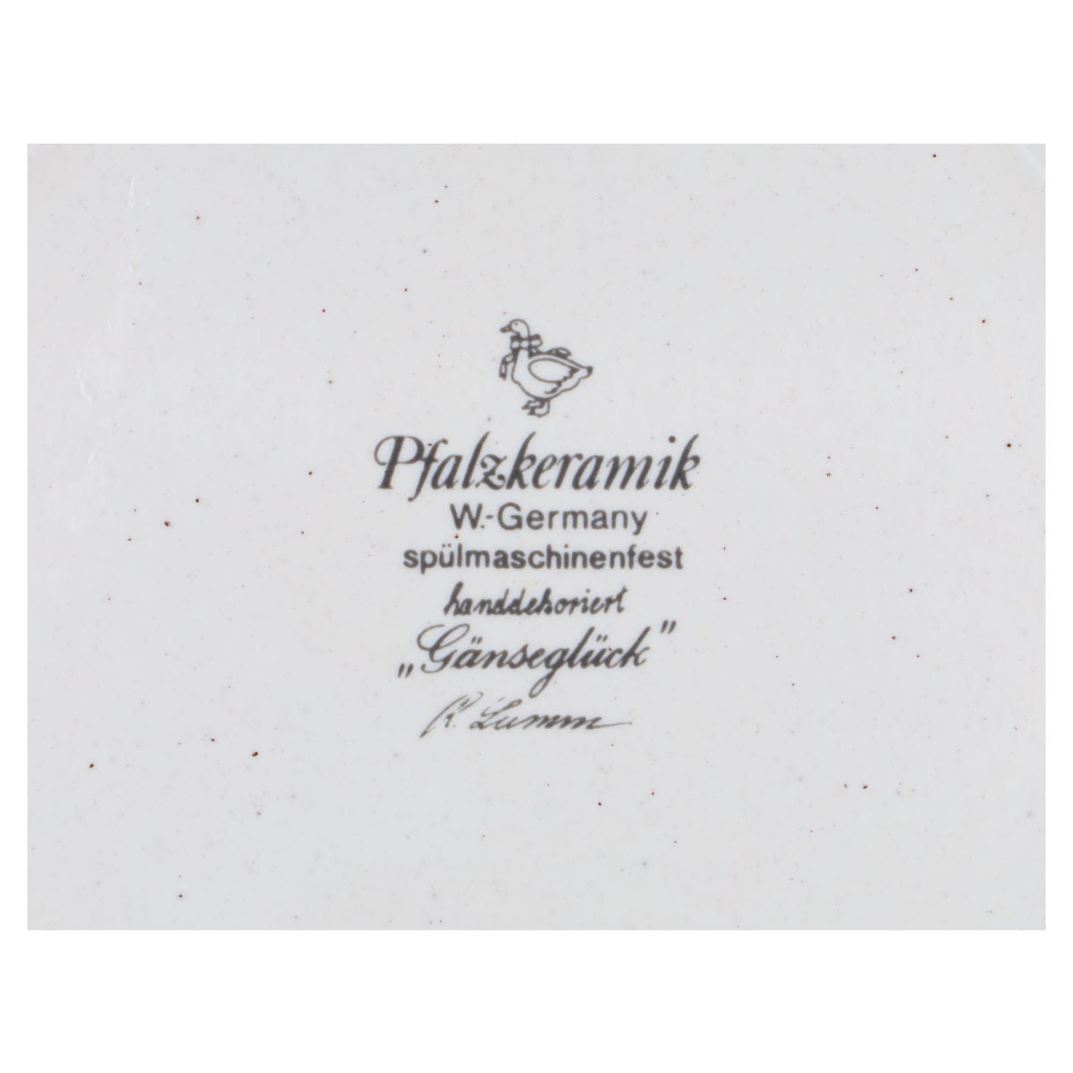 Kaffeebecher Gänsepärchen mit Herz