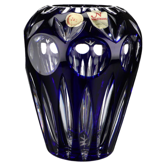 Vase groß 16 cm kobaltblau