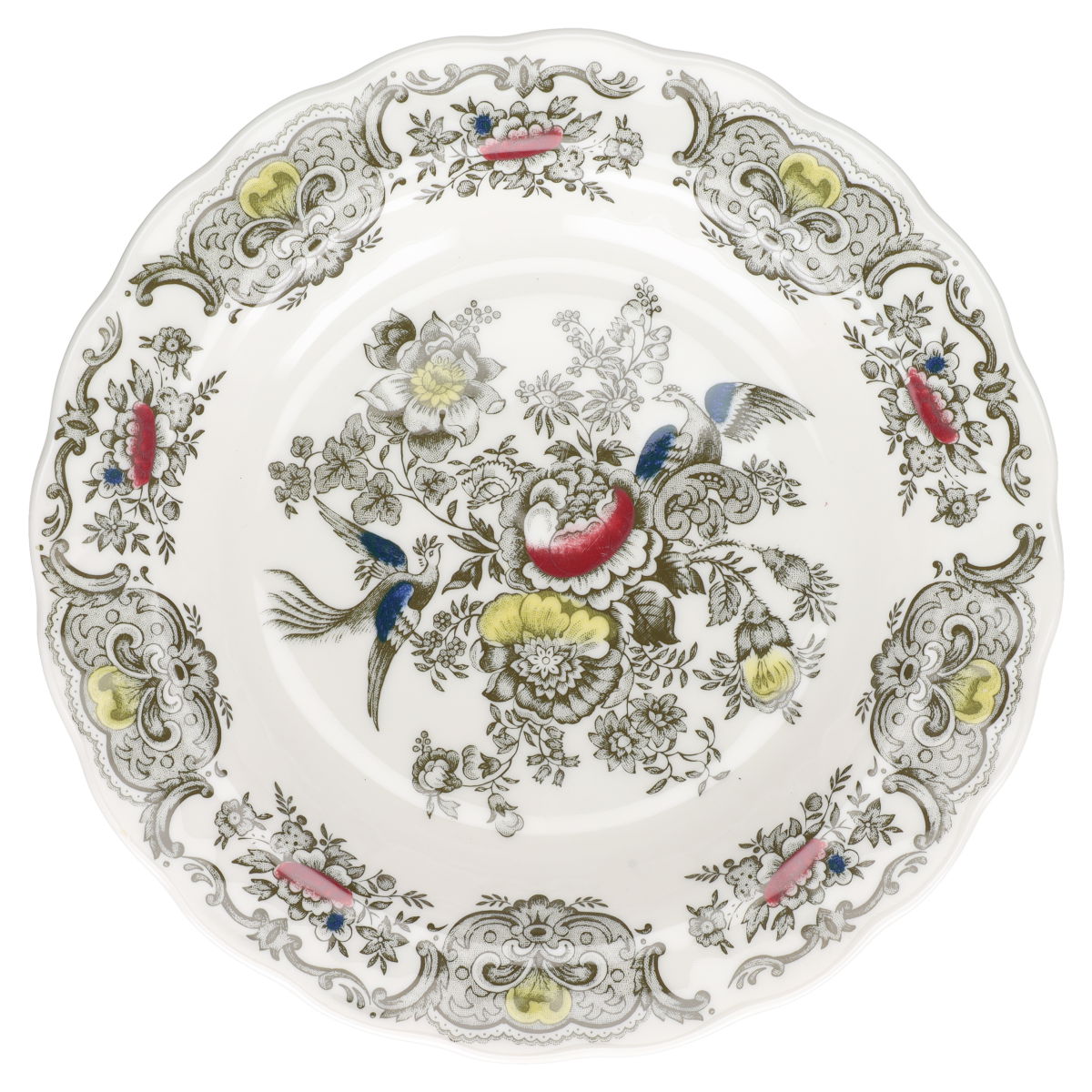 Salatteller mit Fahne