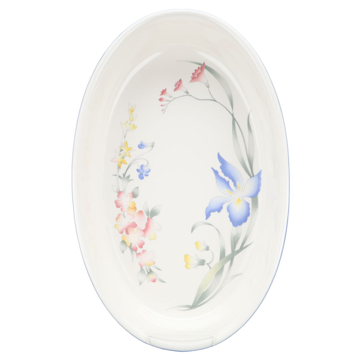 CorningWare FS2 Auflaufform Oval – 2,5 Liter, Französisch Weiß, Ofenfest