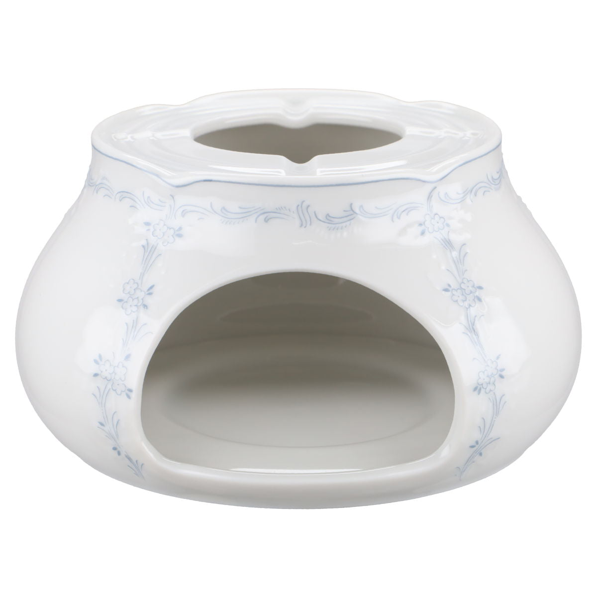 Stövchen mit Porzellanteelichthalter