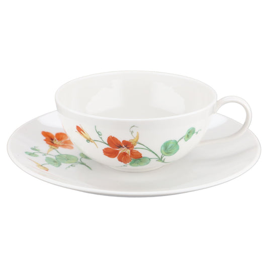 Teetasse mit Untere Blüte Orange