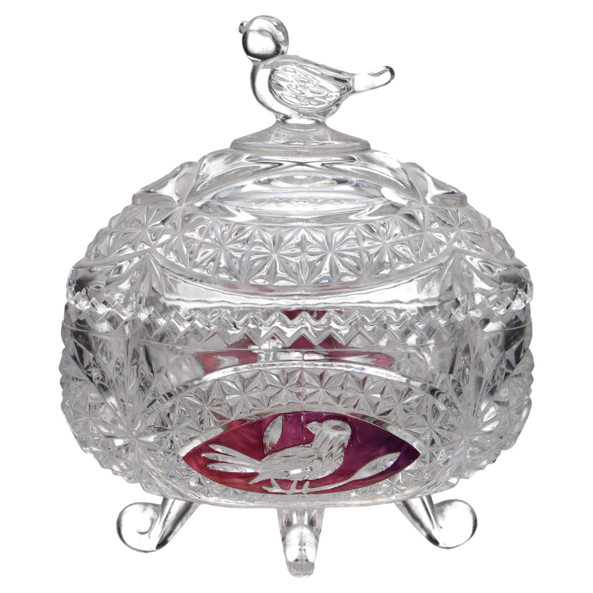 Bonbonniere / Dosen Glas