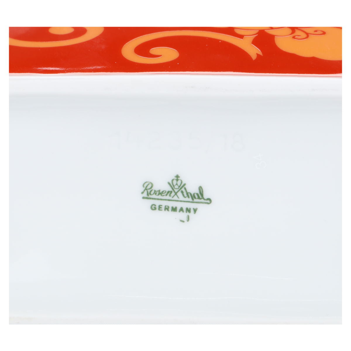 Vase Modell 14325/18 Orange