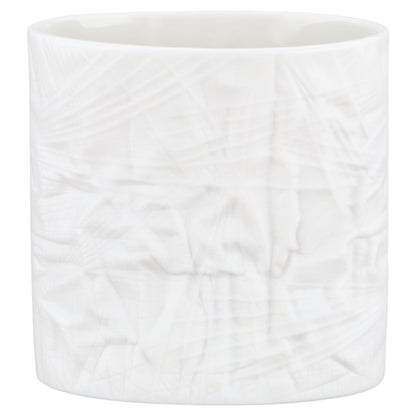 Vase mini Biskuitporzellan flach