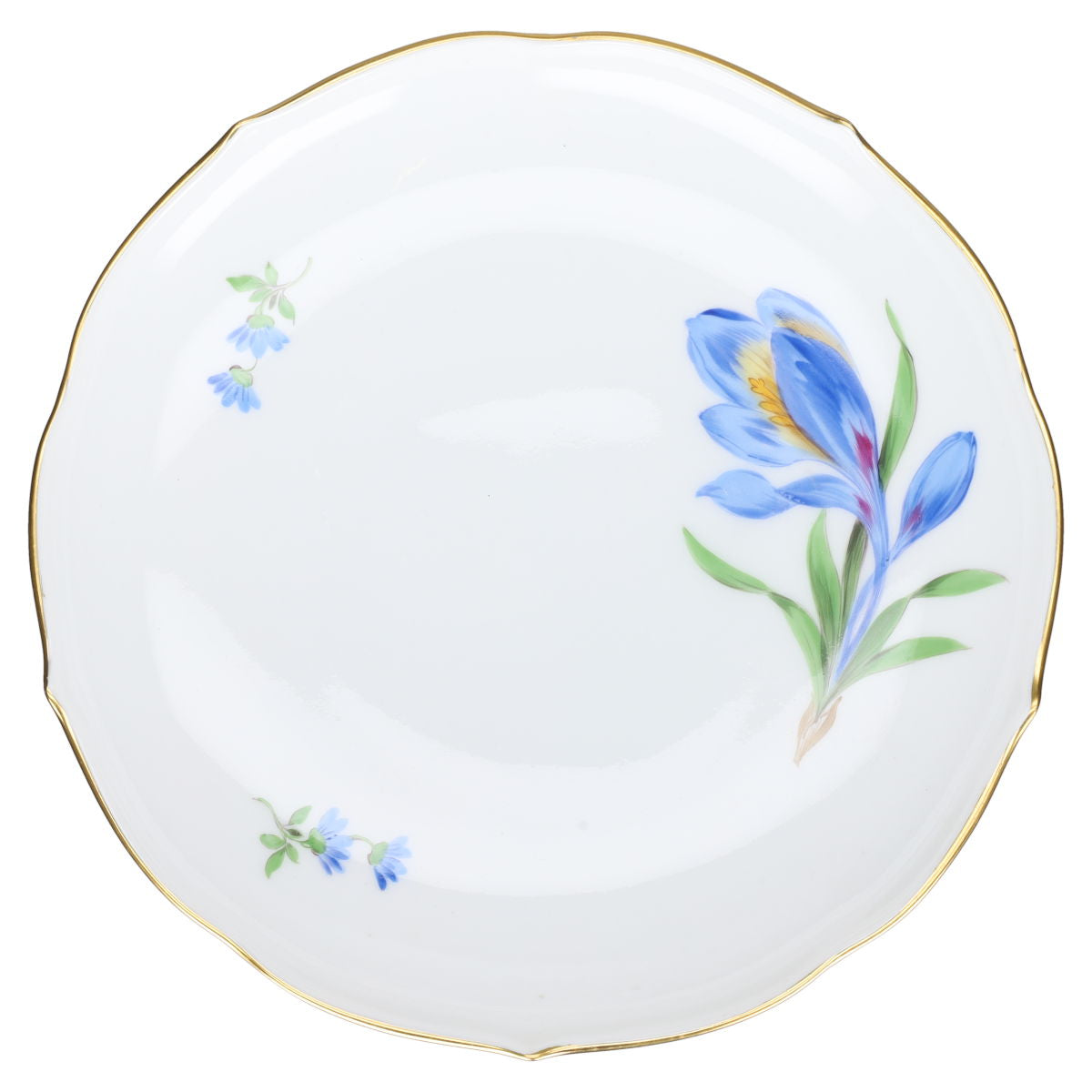 Suppentasse mit Untere Krokusblüte blau