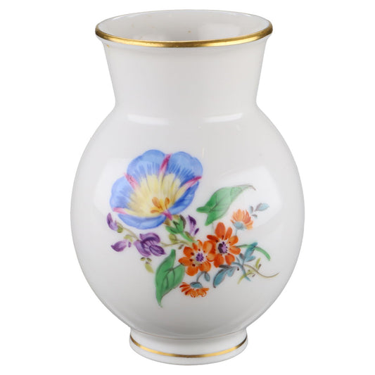 Vase klein Windbande blau II.Wahl