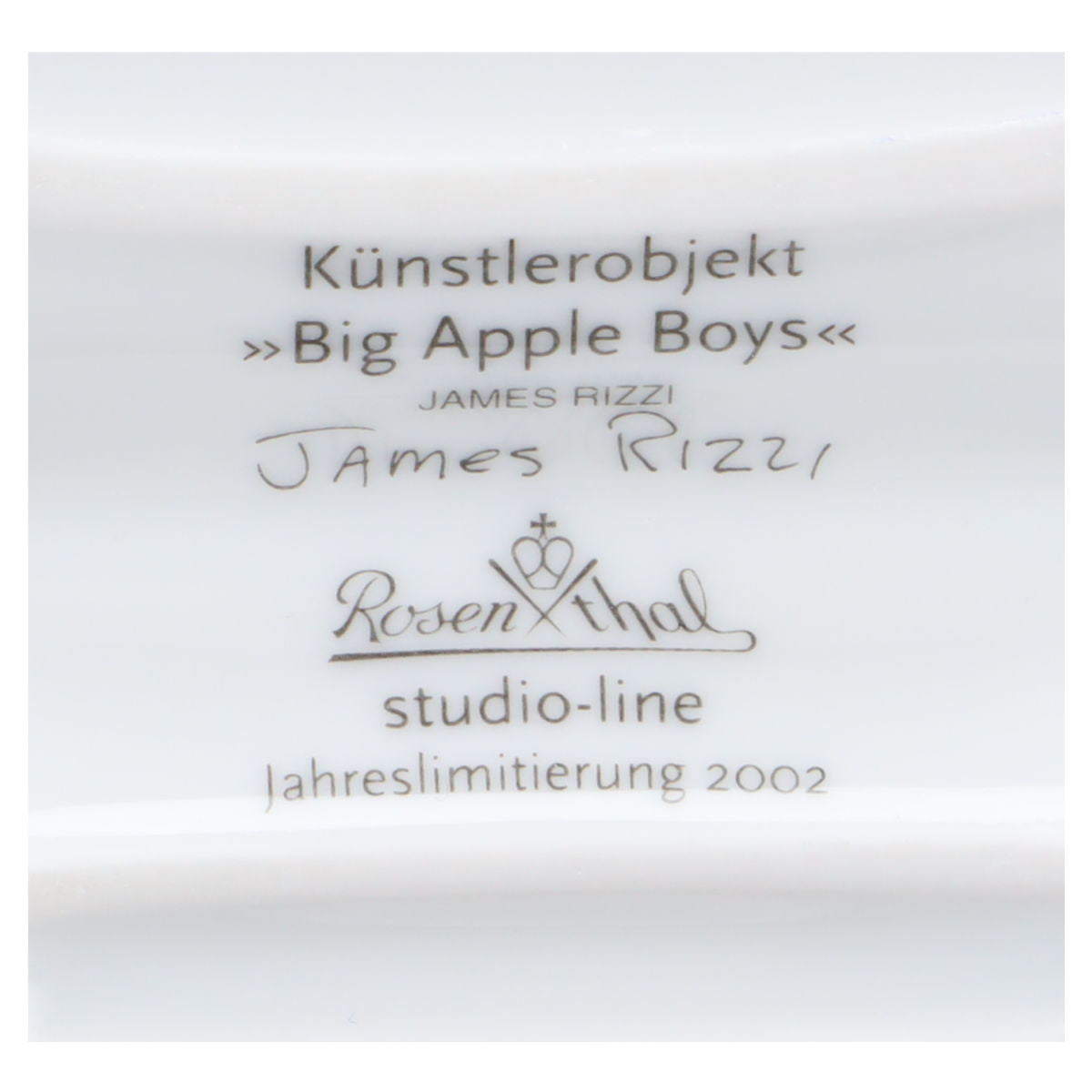 Bonbonniere Objekt Big Apple Boys