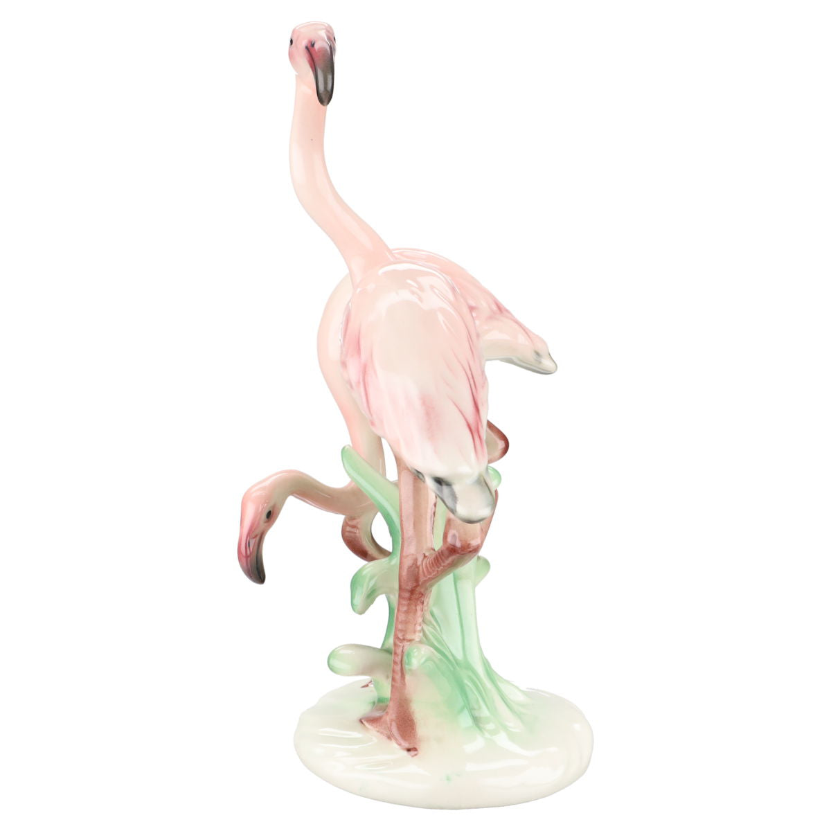 Tierfigur Flamingos Flamingopaar 38674-18 - H 18 cm