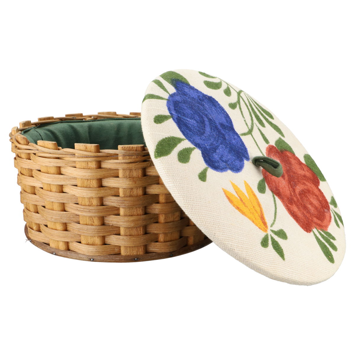 Eierkorb für 6 Eier mit Deckel