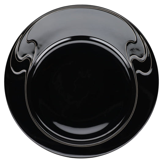 Platzteller Servierteller Schwarz Noire