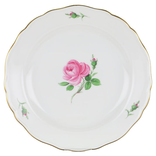 Frühstücksteller Rose links