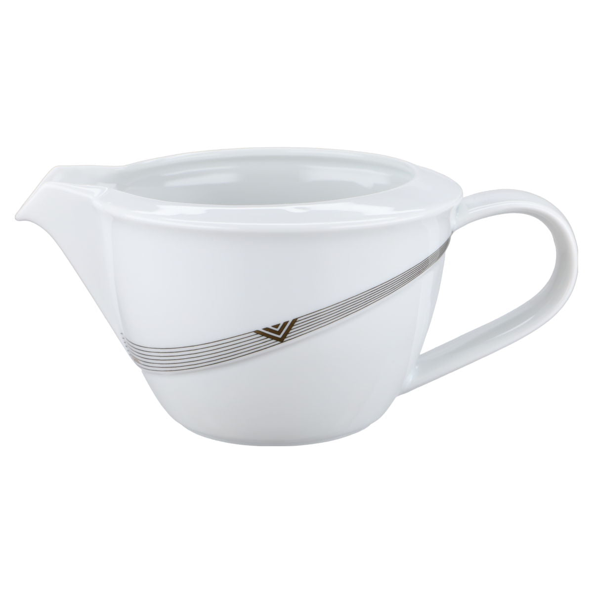 Sauciere mit Teller 2-tlg