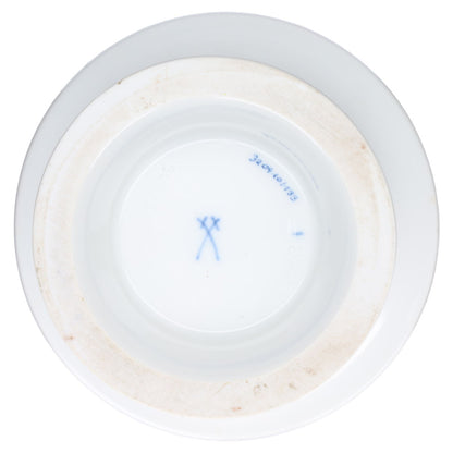 Trichtervase mittelgroß Reicher Drache Blau Gold geschuppt II.Wahl