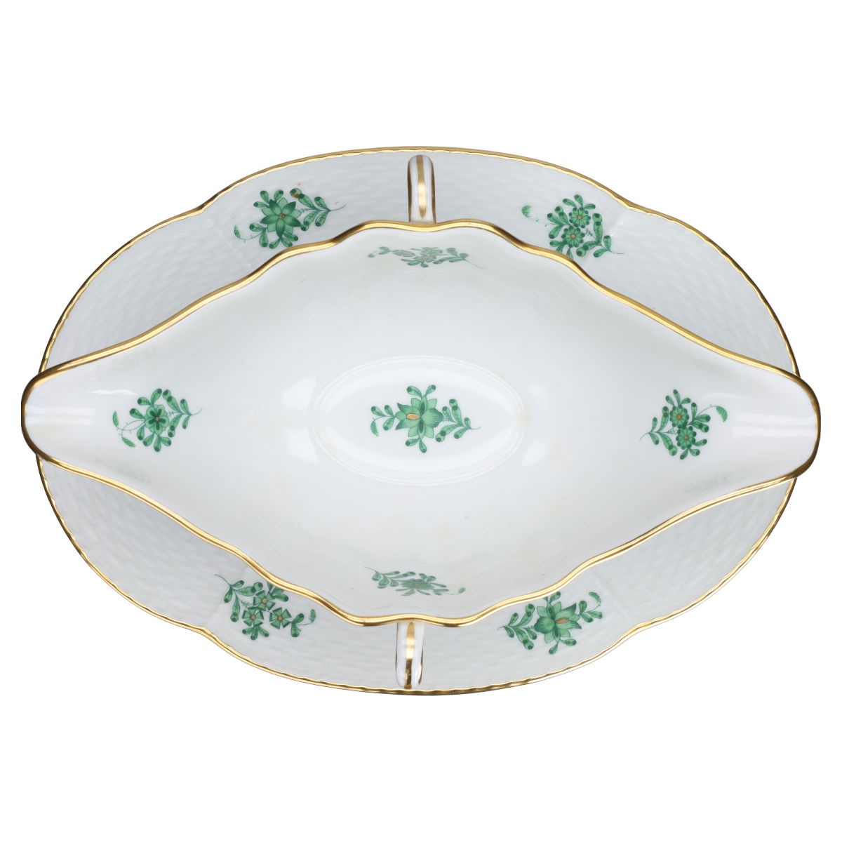 Sauciere mit Teller einteilig Modell 234/ AV