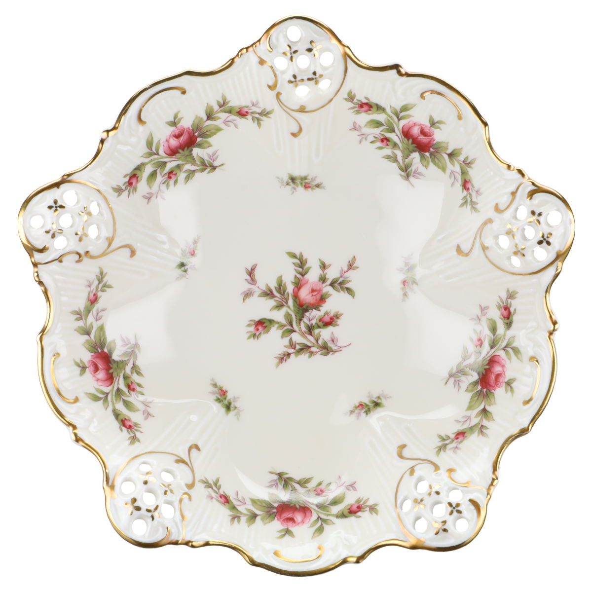 Gebäckschale mit Durchbruch mittelgroß D 20 cm