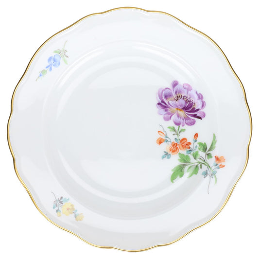 Brotteller Dessertteller Chrysantheme lila