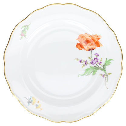 Brotteller Dessertteller Blüte orange