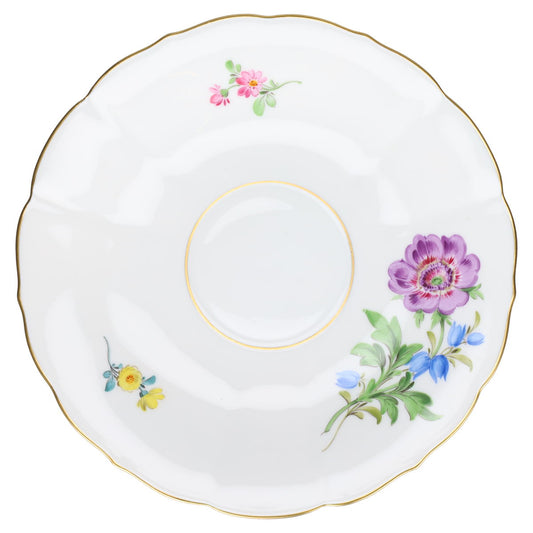 Untertasse für Tee Blüte Lila