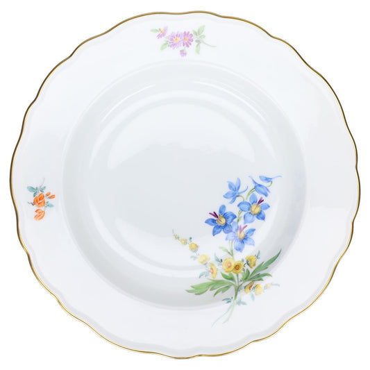 Suppenteller Glockenblume blau