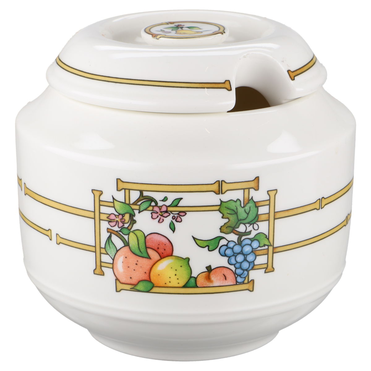 Konfitürendose mit Aussparung