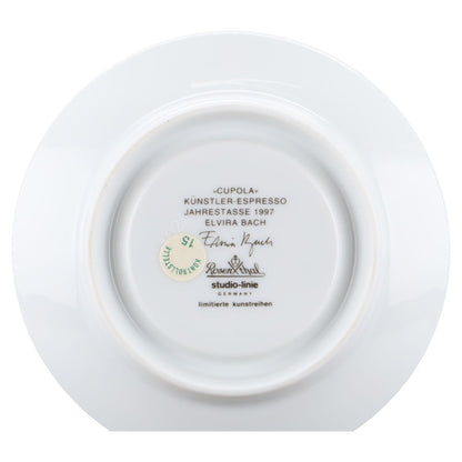 Espressotasse mit Untere - Jahrestasse 1997 Elvira Bach