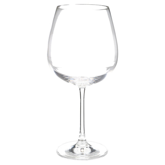 Burgunder Glas hohe Form