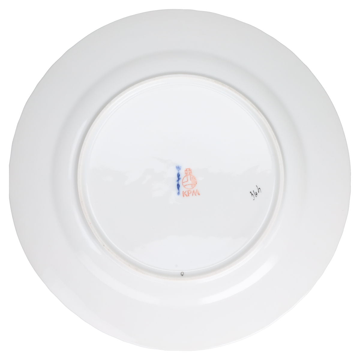 Kuchenteller klein Motiv Margerite Orange