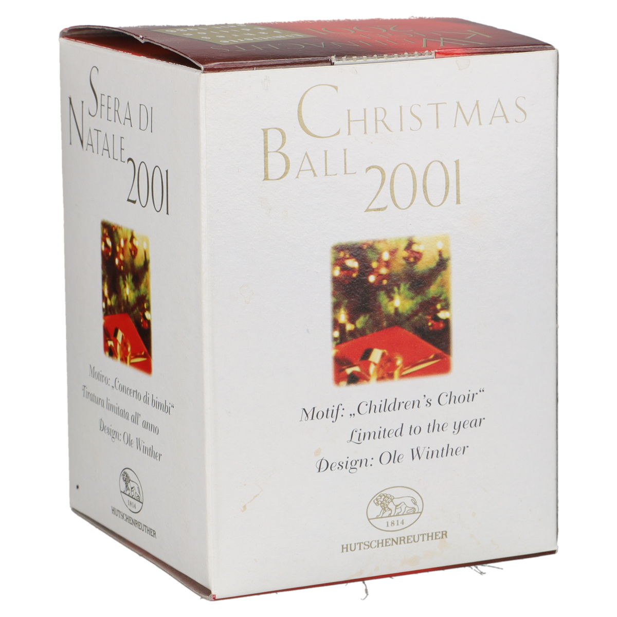 Weihnachtskugel 2001 - Kinderkapelle