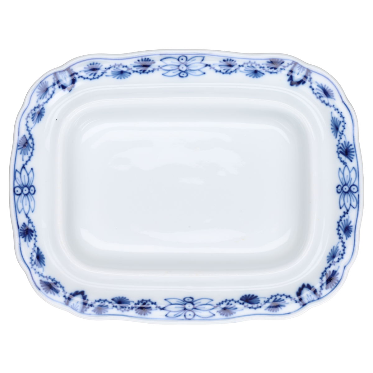 Butterdose Unterteil Butterschale eckig