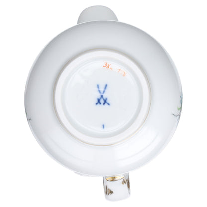 Milchkännchen Blüte Rosa und Blau