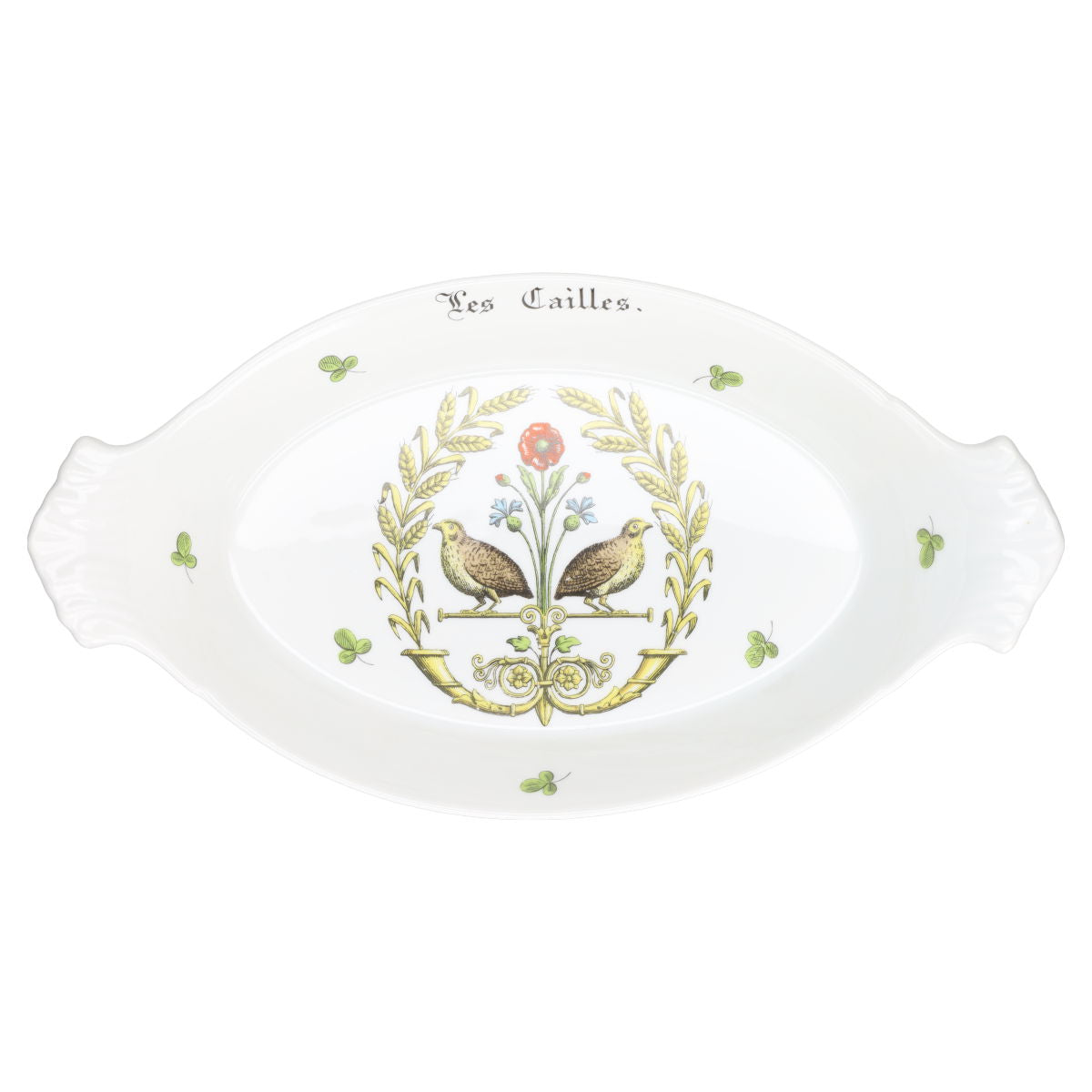 Eierpfanne ofenfest oval groß Les Cailles