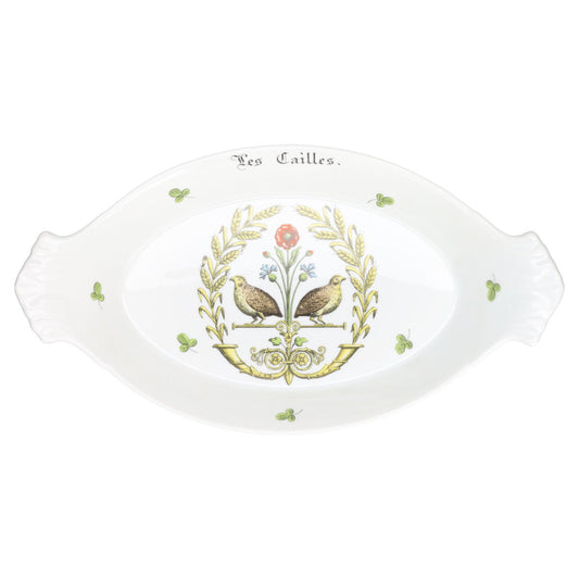 Eierpfanne ofenfest oval groß Les Cailles