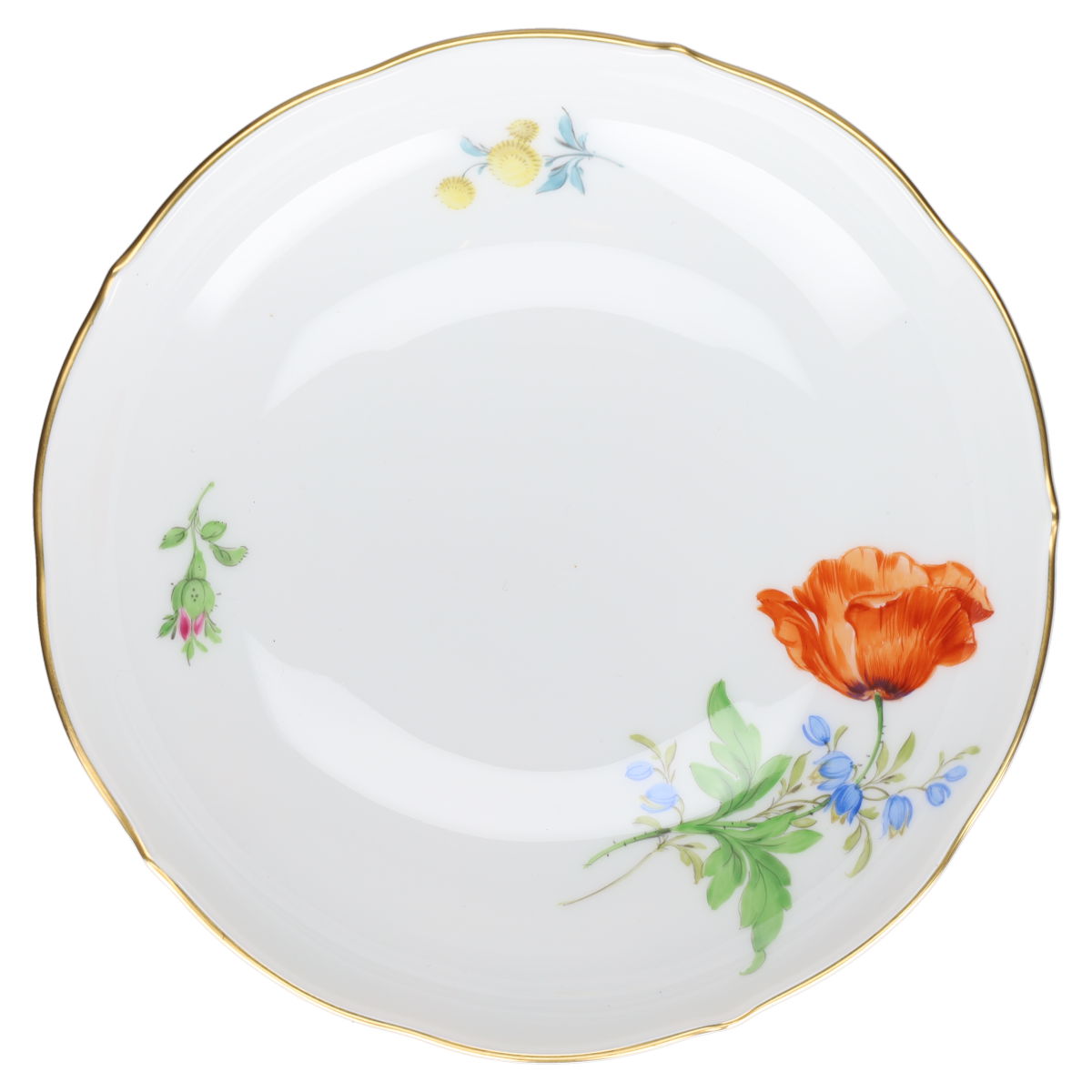 Kaffeetasse mit Untere Klatschmohn orange