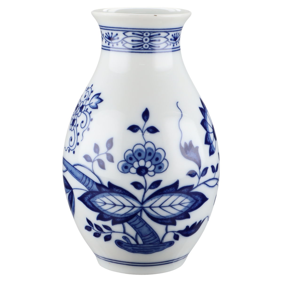 Vase bauchig schlanker Hals