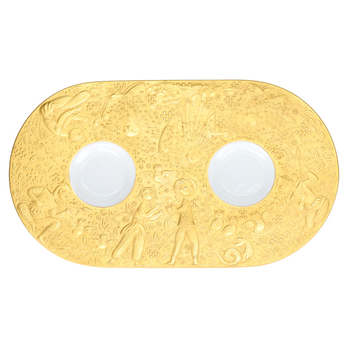 Tablett für Milchkännchen und Zuckerdose