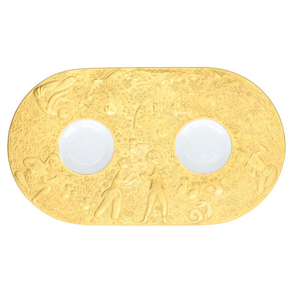 Tablett für Milchkännchen und Zuckerdose