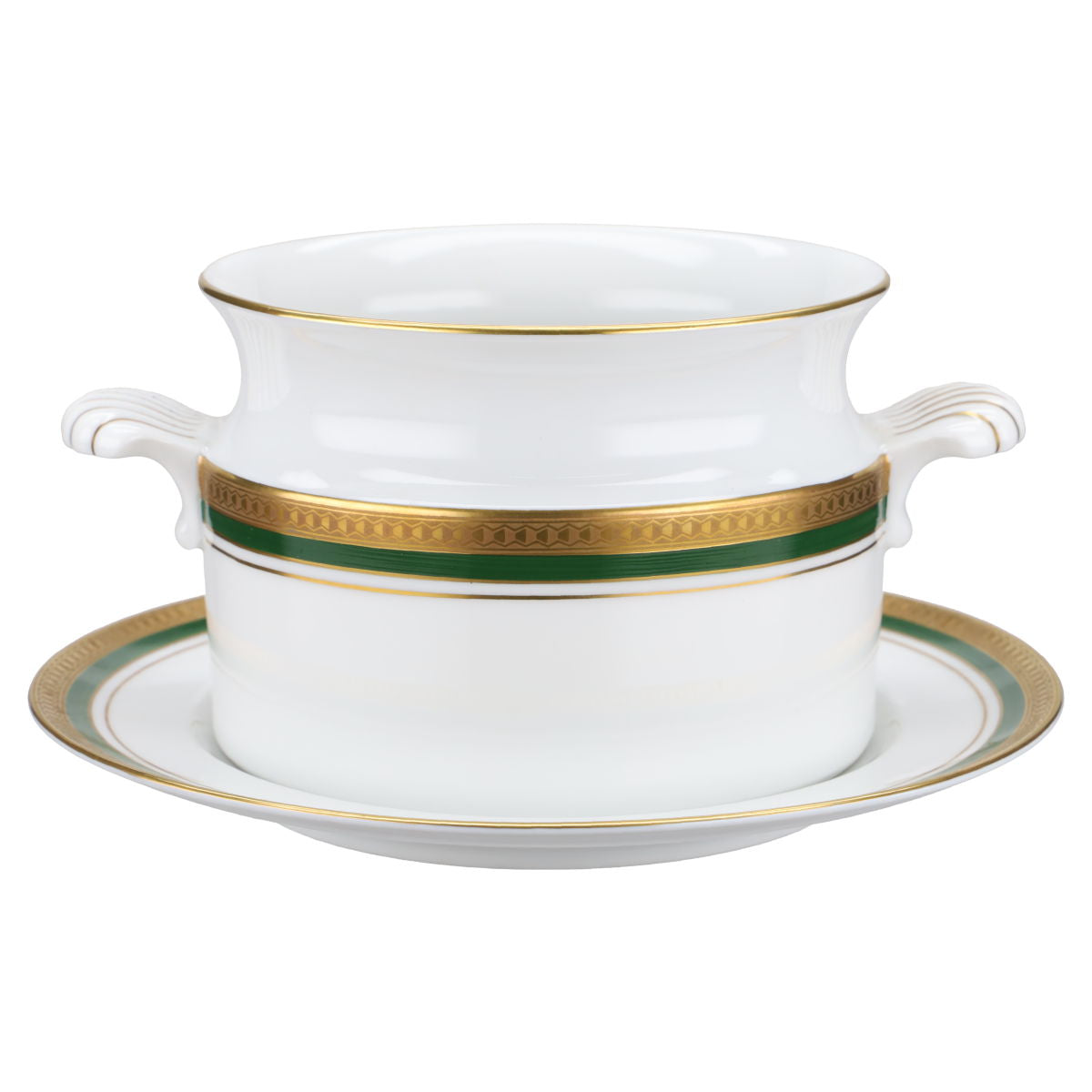 Sauciere mit Teller 2-tlg