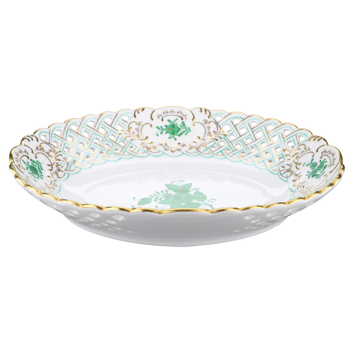 Durchbruchschale oval Modell 7357