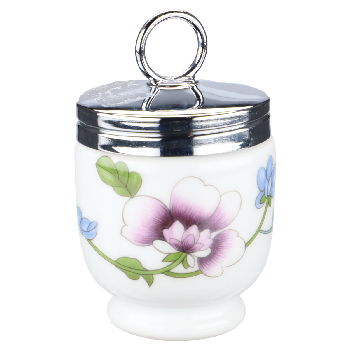 Egg Coddler Blaue Blüten