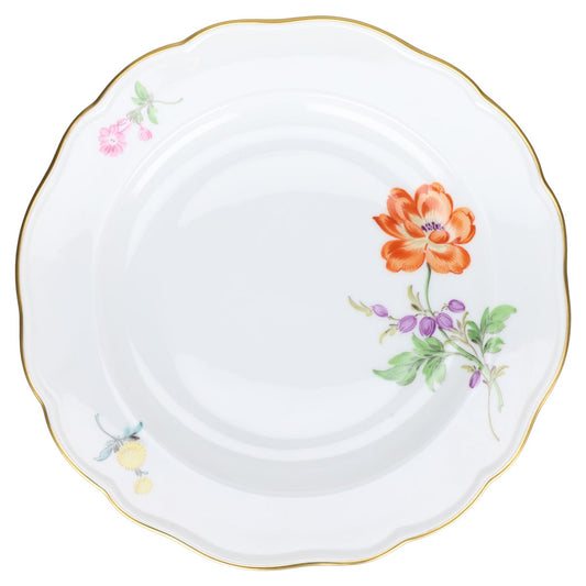 Brotteller Dessertteller Mohnblume orange