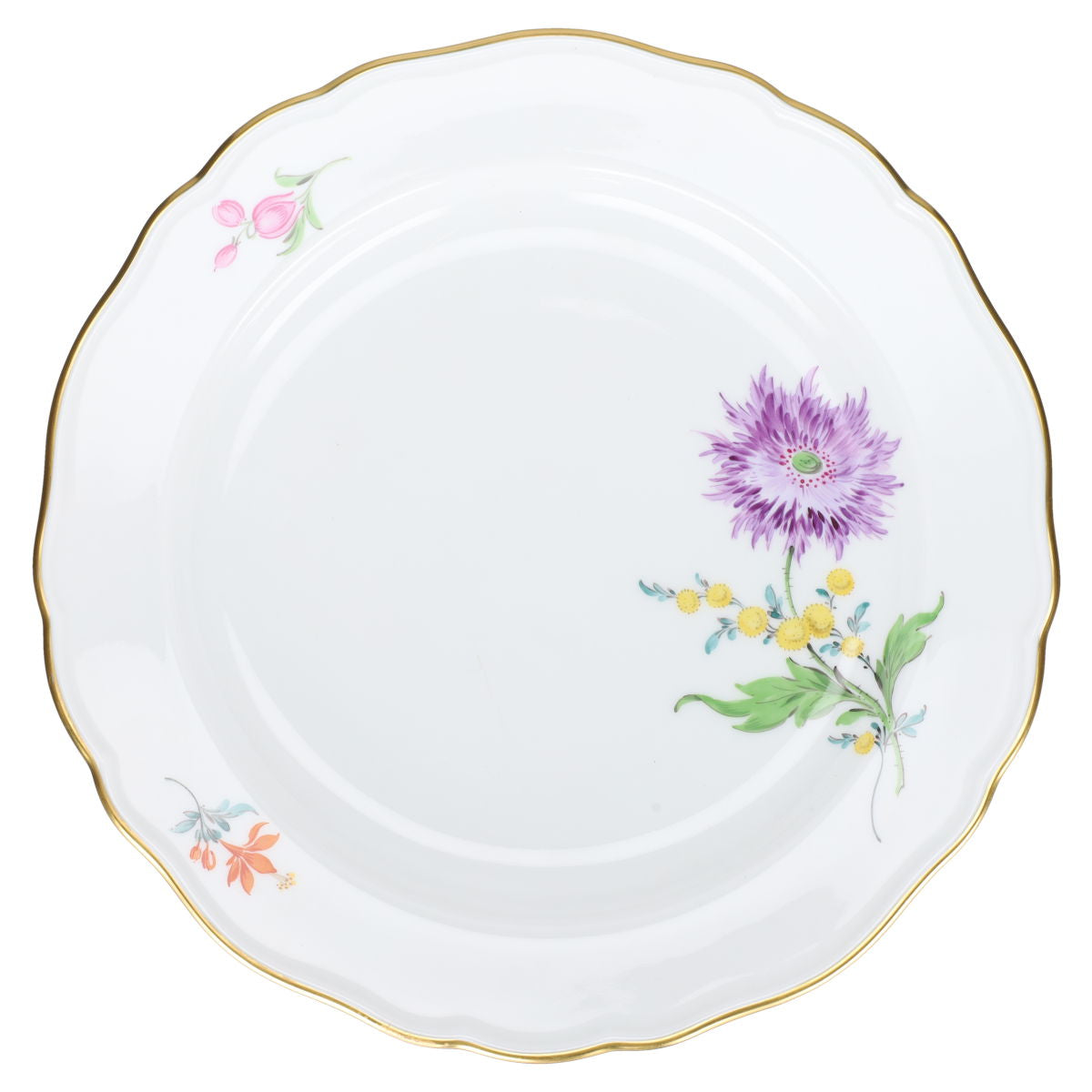 Kuchenteller groß Chrysantheme lila