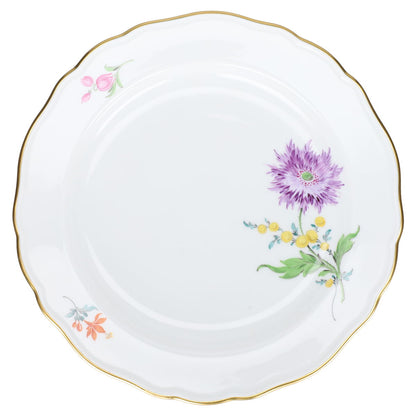 Kuchenteller groß Chrysantheme lila