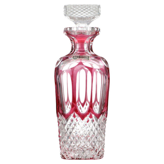Karaffe Decanter Rubin Salmischliff