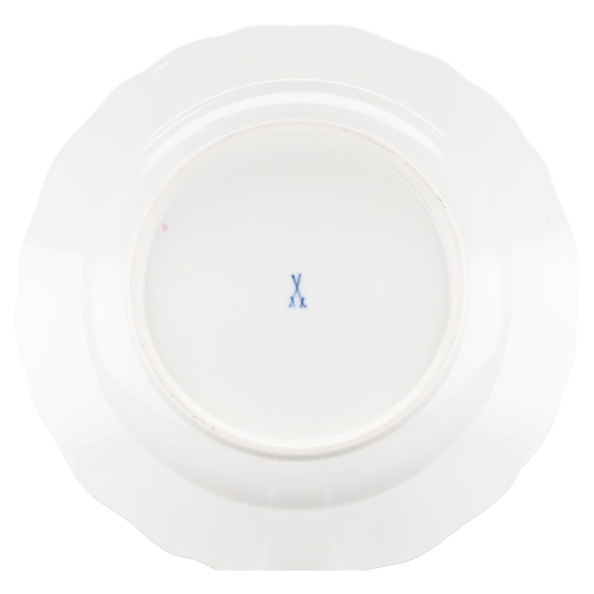 Speiseteller Rose rot