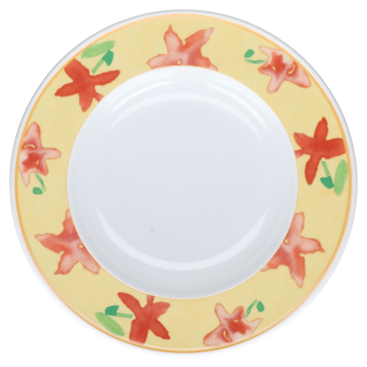 Suppenteller Blumenrand
