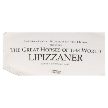 THE GREAT HORSES OF THE WORLD Lipizzaner