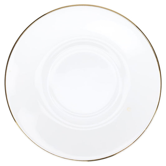 Untertasse für Kaffee gerade Form